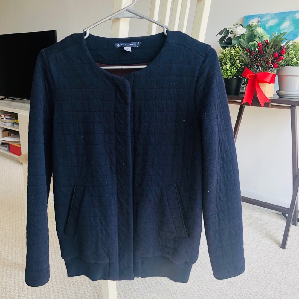 COPY - Petit Bateau Quilted Cotton Coat